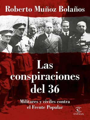 cover image of Las conspiraciones del 36